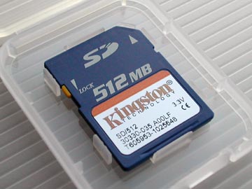 Kingston 512K SDメモリ